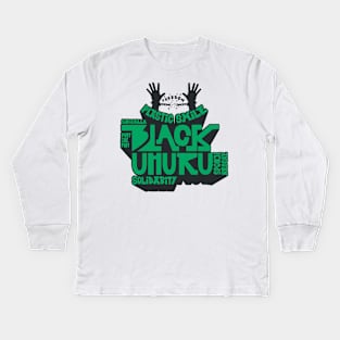 Harmony Echoes: Celebrating the Legacy of Black Uhuru Kids Long Sleeve T-Shirt